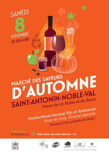 Affiche Saveurs d'automne 2025