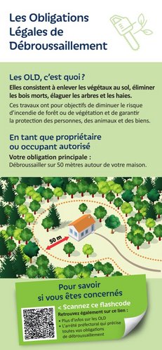 Infographie Obligations Légales de Débroussaillement