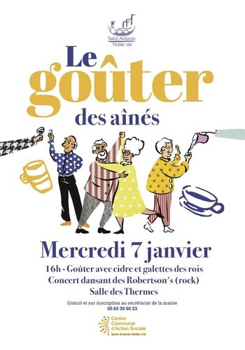 Affiche goûter des Aînés 